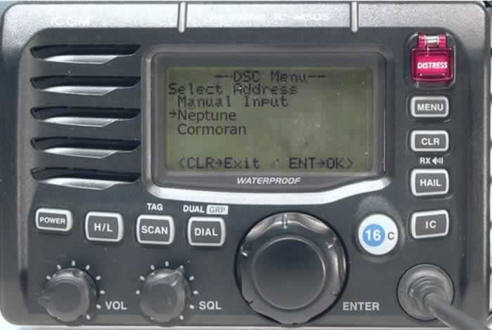 Radio VHF ASN (02): Appel INDIVIDUEL d'une station