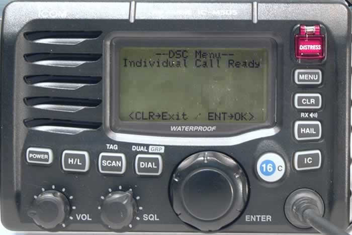 Radio VHF ASN (04): Appel INDIVIDUEL d'une station
