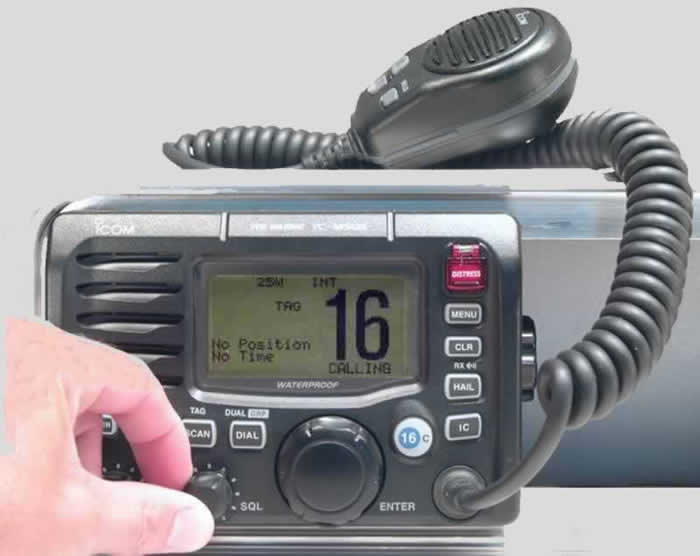 Radio VHF (03): Réglage du SQUELCH en eaux maritimes