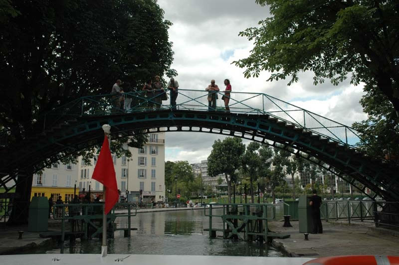 Sur le Canal Saint Martin à Paris (18)